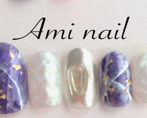 ラインニュアンスネイル ネイルチップ（つけ爪） あみNail