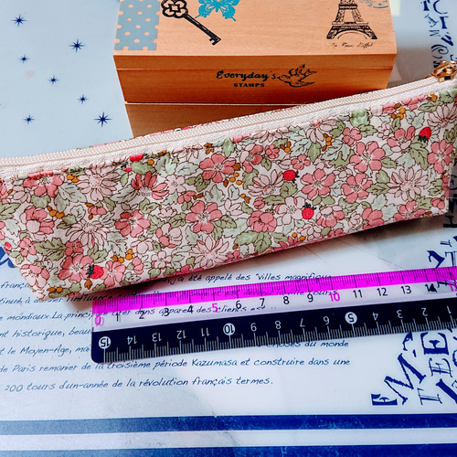 ペンケース ハンドメイド ペンケース アンジェリカ ガーランド 