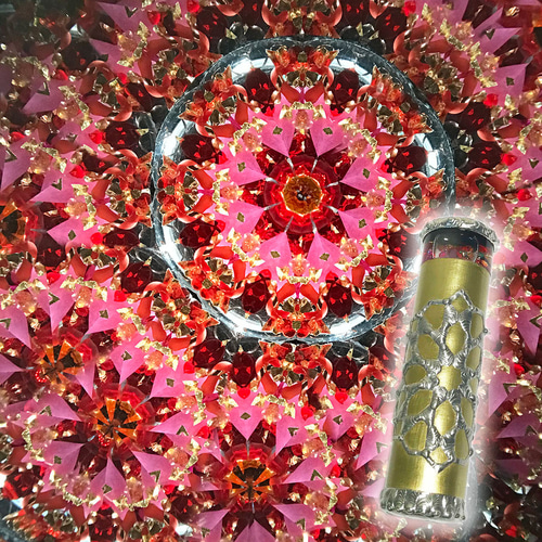 オイル万華鏡　赤 オイル万華鏡赤