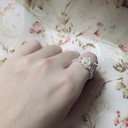 手作飾品純銀戒指。泰國進口銀飾。簡約複古秀氣~ 第5張的照片
