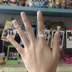 手作飾品純銀戒指。泰國進口銀飾。簡約複古秀氣~ 第9張的照片