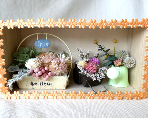 ミニサイズ ちっちゃなお花屋さんボックス アートフラワー hyacinth325
