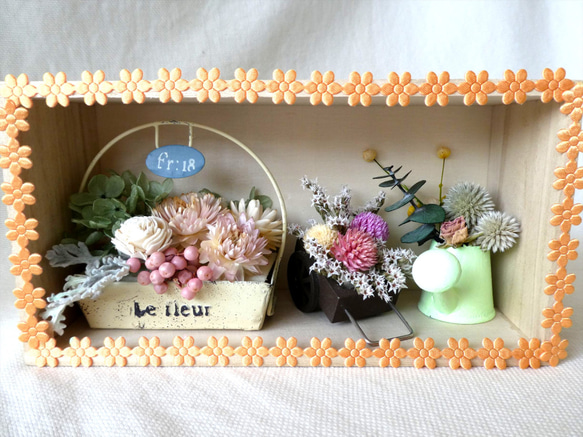 ミニサイズ ちっちゃなお花屋さんボックス アートフラワー hyacinth325