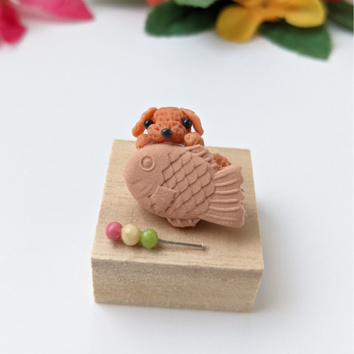 うちの子　6月　飾り　オーダー受付ページ　　　　ハンドメイド　梅雨　犬　置物 うちの子 6月 飾り オーダー受付ページ ハンドメイド 梅雨 犬 置物