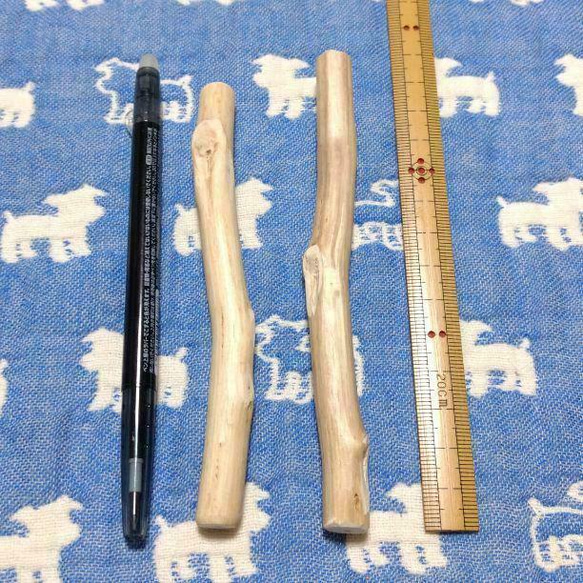 ☆162.犬用国産梨の木新品枝おもちゃ超小型犬向け？歯固め、かじり木新品あまがみ 3枚目の画像