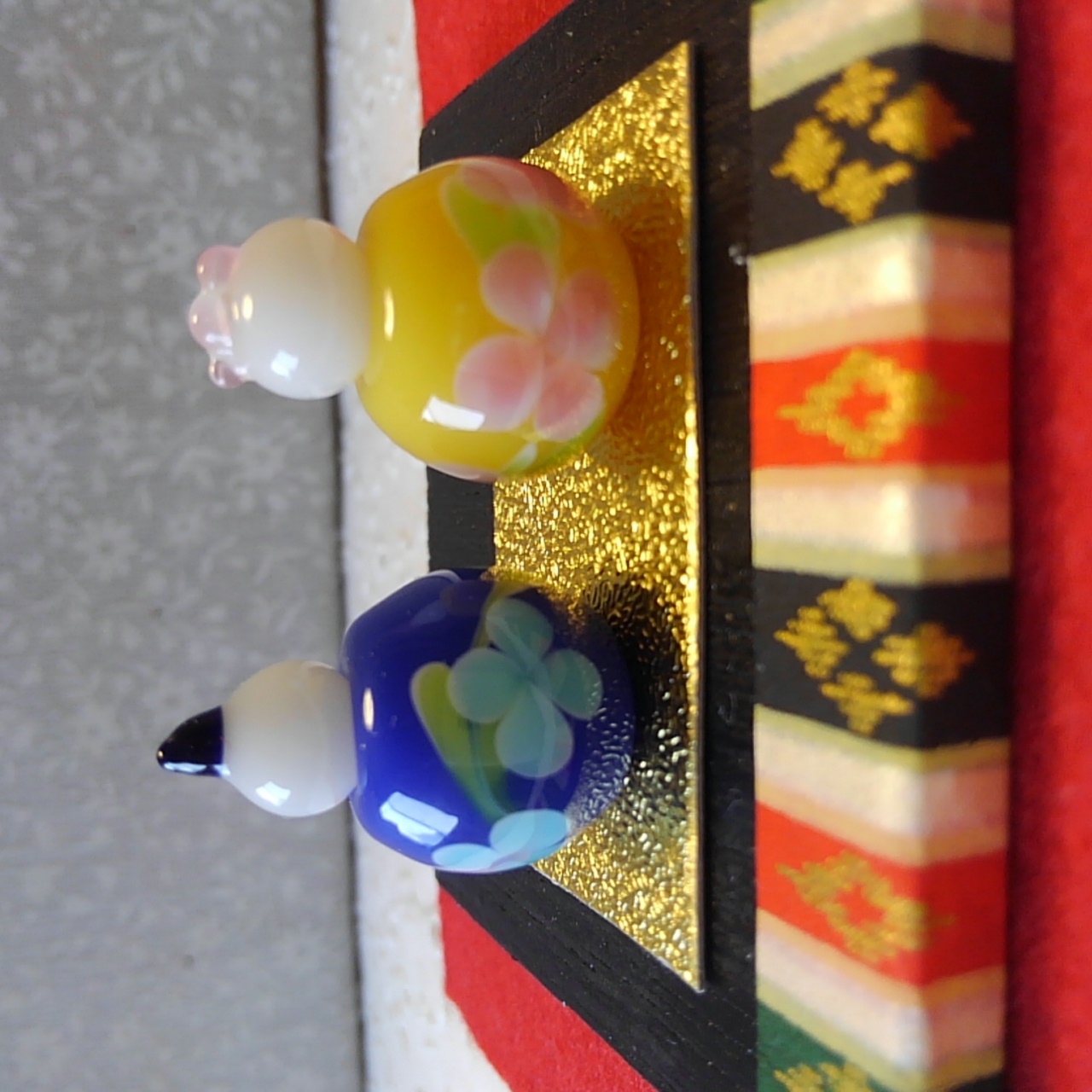 とんぼ玉 雛人形 とんぼ玉 glass monogatari 通販 6604083