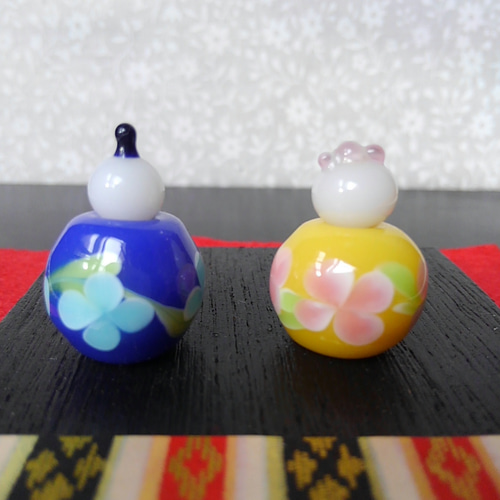 とんぼ玉 雛人形 とんぼ玉 glass monogatari 通販 6604083
