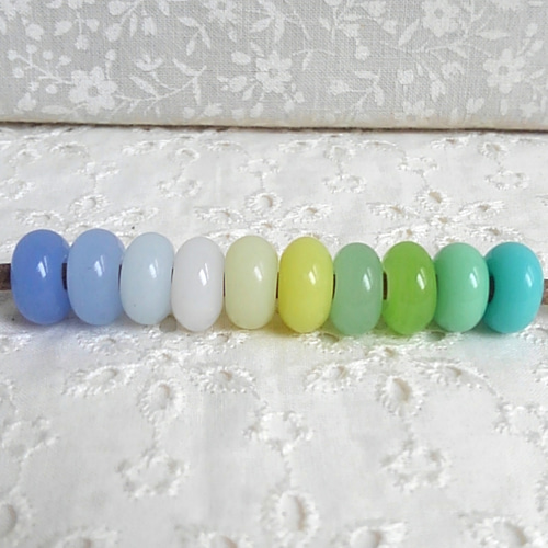 とんぼ玉 (無地そろばん玉20個) とんぼ玉 glass monogatari 通販