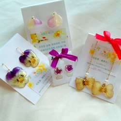 もうすぐ春♡Yellow＆purpleセット＊ 1枚目の画像