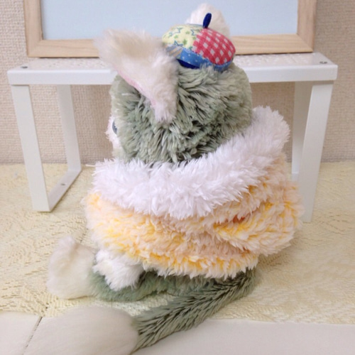 ☆ふわふわポンチョ☆【コスチューム】ジェラトーニssサイズ用