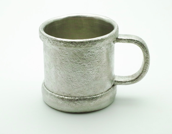 　錫製　マグカップ 1枚目の画像