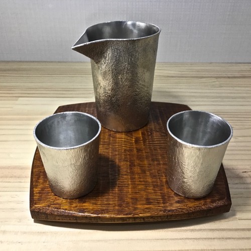 錫製 片口 おちょこ・ぐい呑み・徳利 錫寄 通販 3620371｜Creema