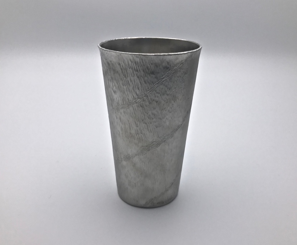 錫製　コップ
