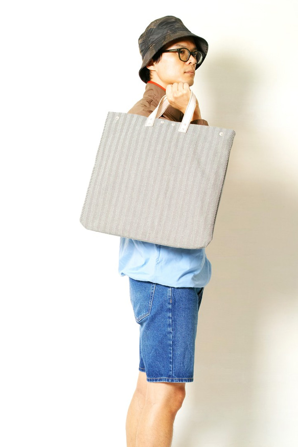 FOREST-Hand-made ヘリンボーン コットン キャンバス ポータブル