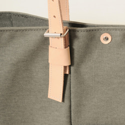 OASIS-手做皮革帆布手提/斜側揹/筆電包 第6張的照片