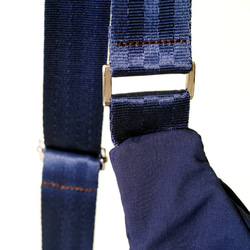 【8折】MIDNIGHT-手做皮革防水帆布斜側揹/腰包 第7張的照片