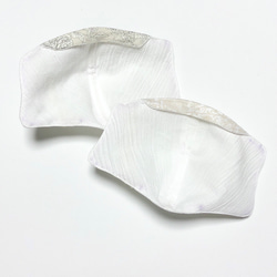 即日発送✨不織布マスクがお肌に触れない　抗菌防臭マスクカバー✨高機能・綿和紙　日本製 4枚目の画像