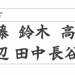 漢字瓦 【切り文字／表札】　＜＜ご購入・ オーダーはこちら＞＞ 18枚目の画像