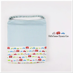 New▷ 座布団カバー 防災頭巾カバー くるま 働く車 防災頭巾カバー