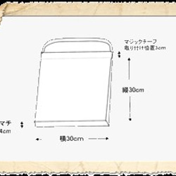 座布団カバー 防災頭巾カバー  いちごミルク 3枚目の画像