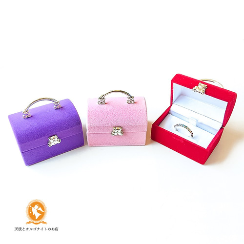 ミニチュアカバン♪ ジュエリーボックス アクセサリーケース