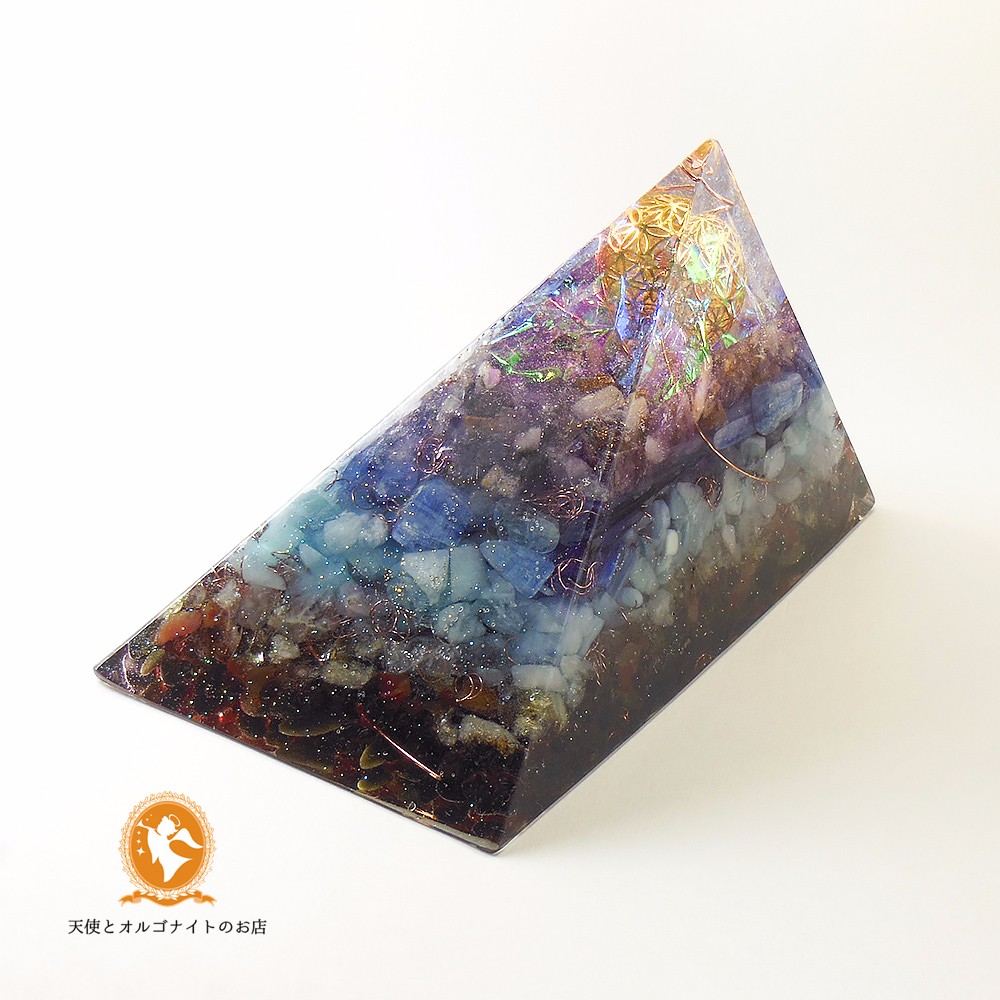 [受注制作]フィボナッチ・スパイラルのピラミッドオルゴナイト 大サイズ pyraf20071100004 33,333円