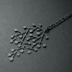 Snow Days Pendant S / Black / S11B 2枚目の画像