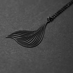 Soft Pendant S / Black / S24B 2枚目の画像