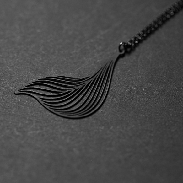 Soft Pendant S / Black / S24B 2枚目の画像