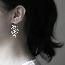 Snow Days Earrings S / Silver / E06 1枚目の画像