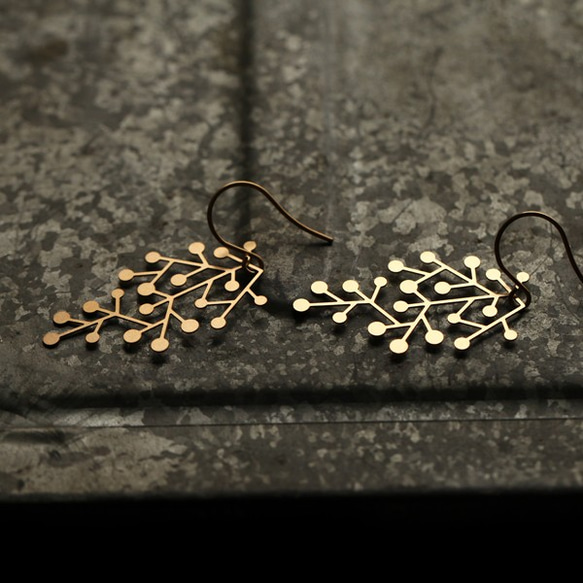 Snow Days Earrings S / Gold / E06G 2枚目の画像