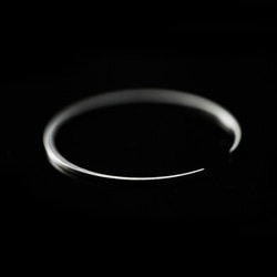 Moonlight Bangle 65mm / Silver / BN04 3枚目の画像