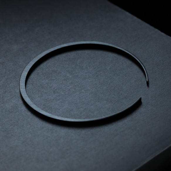 弦月手環 65mm / 黑 / BN04B 第3張的照片