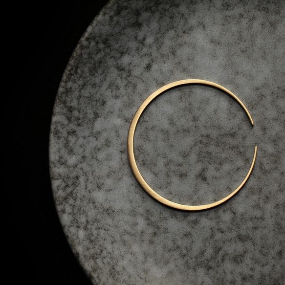 Moonlight Bangle 65mm / Gold / BN04G 1枚目の画像