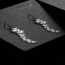 Pine Earrings S / Silver / E09 2枚目の画像