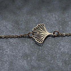 Ginkgo Bracelet XS / Gold / BL05G 3枚目の画像