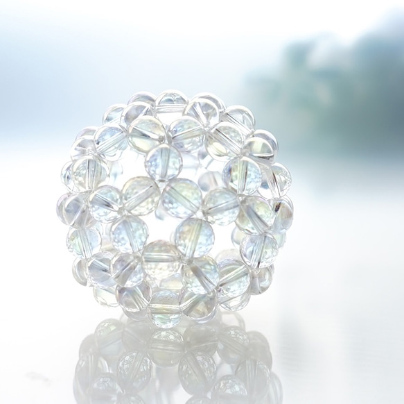 神聖幾何学 フラーレン 光の角度によって変化する♪ エンジェルオーラ