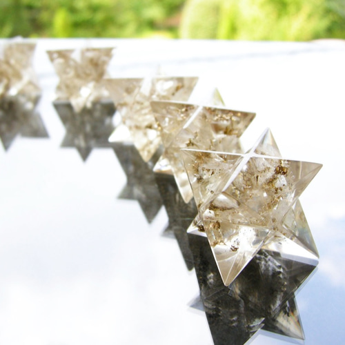 ヒマラヤ水晶 オルゴナイト マルカバスター パワ－スト－ン