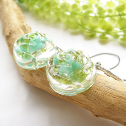 盛り塩 オルゴナイト 2個セット＋50gさざれ水晶付＞ ペリドット