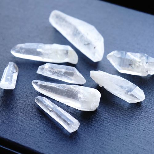 100g】 ブラジル産 水晶ポイント 浄化 素材 水晶 （大） 天然石 