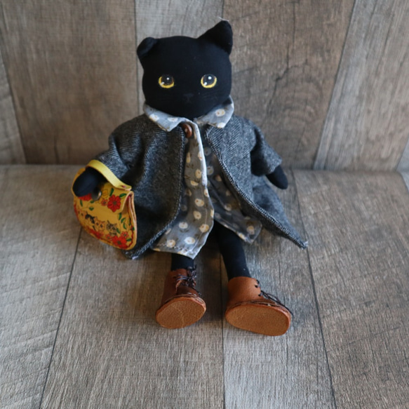 ご予約となりました ムクニャン猫人形 着せ替え ぬいぐるみ muku2 通販