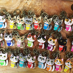 再再再再再再再…販　オーダーを受けます。猫のキーホルダー 6枚目の画像