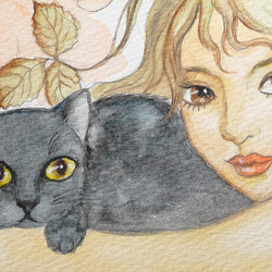黒猫と彼女 2枚目の画像
