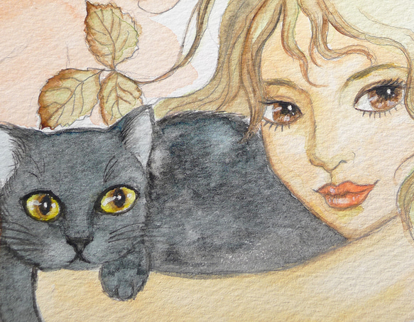黒猫と彼女 2枚目の画像