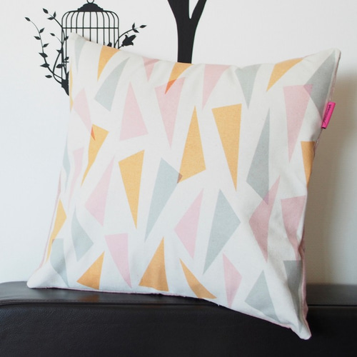 北欧幾何柄 クッションカバー クッション・クッションカバー ffun