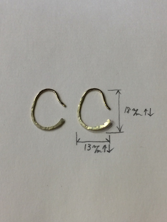 耳環的手工K18（d） 第3張的照片