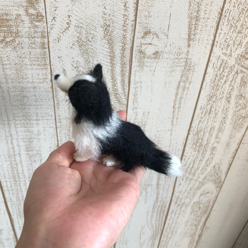 羊毛フェルト　ボーダーコリーおまけ付き 羊毛フェルト ボーダーコリーおまけ付き 羊毛フェルト ボーダーコリー