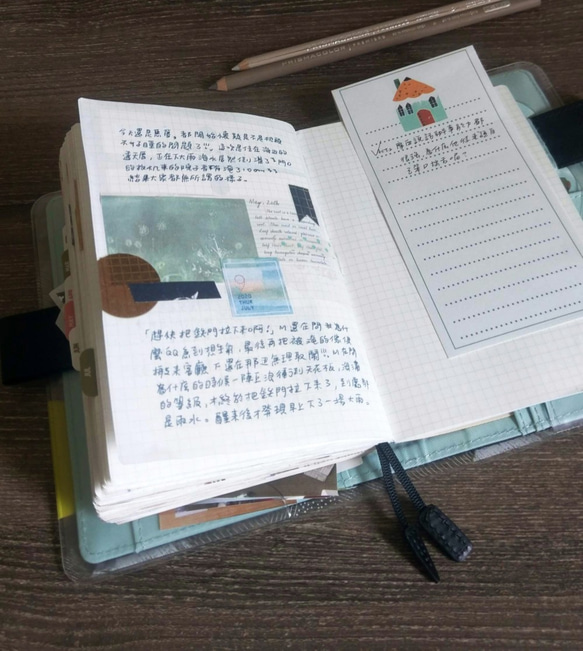 [無色綻放] 天空 雲 海書籤便條紙 40入 手帳素材 手帳裝飾 便簽 備忘錄 計畫便條紙 第7張的照片