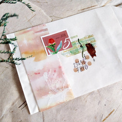 [無色綻放] 南瓜溫室郵票貼紙 2張入16枚 裝飾貼紙 第6張的照片
