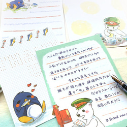 動物郵差 小信紙組  (40入) 便籤 含信封 第2張的照片